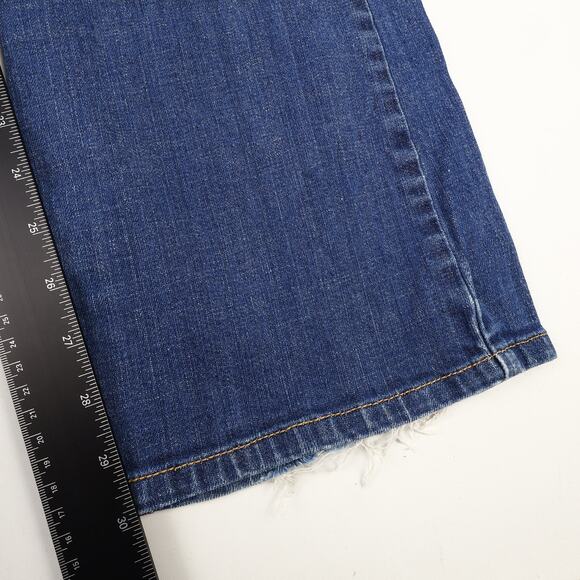 Lot of 2 Levi Womens 12 M Low Boot Cut 545 Jeans *READ* Y2K Distressed - Picture 4 of 16